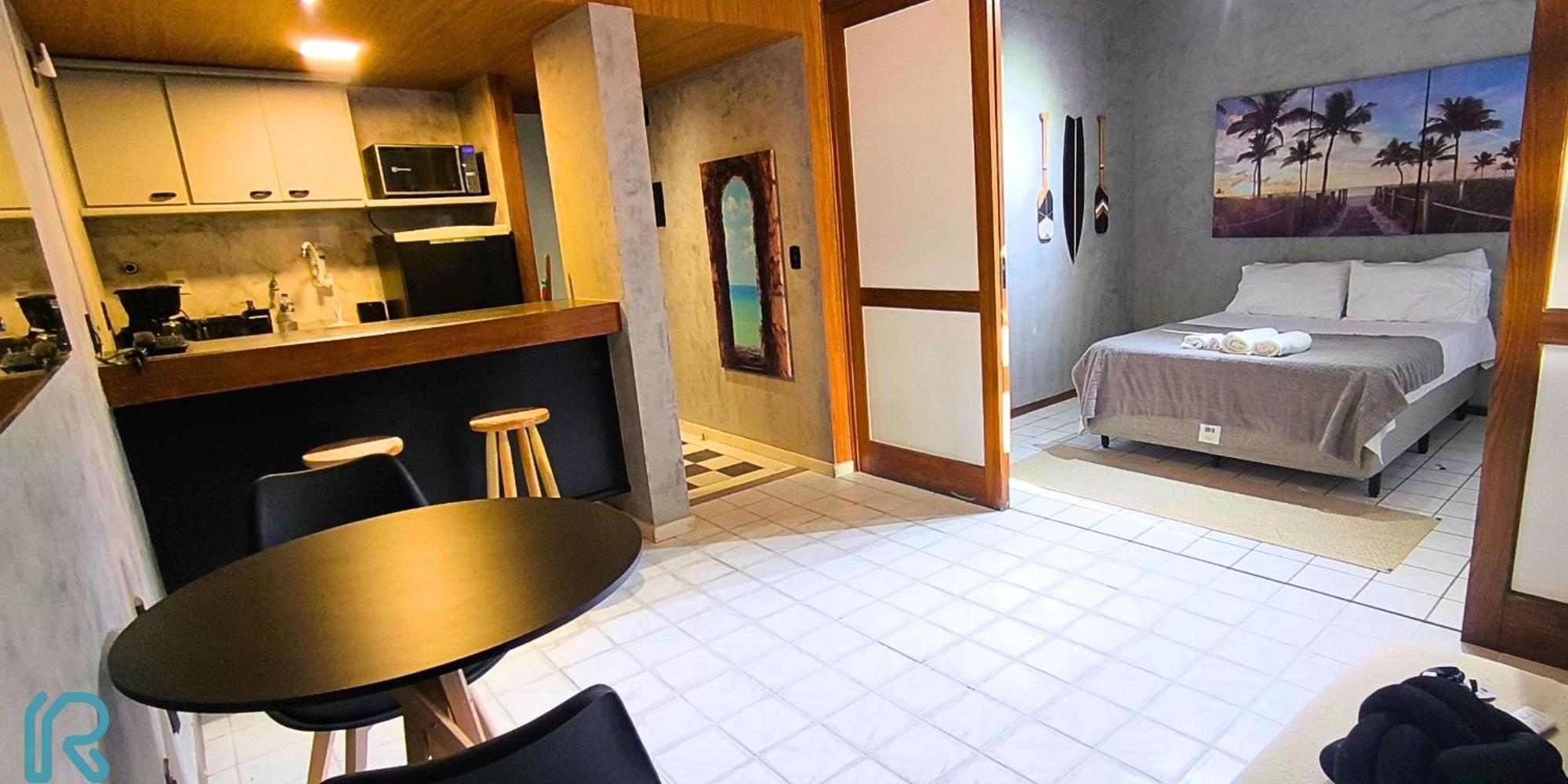 Flat Completo Com Cozinha No Da Pituba, Wifi, Ar, Netflix, Edf Frente Mar, Piscina Apartment Salvador